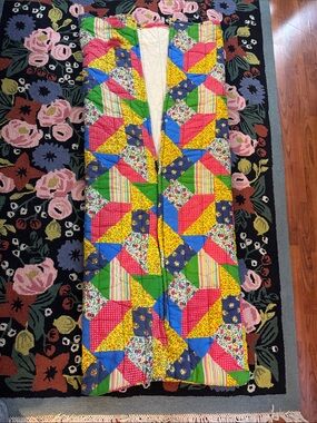 Patchwork Quilt Sleeping Bag Bundle Up By Barclay 60s 70s Camping Vtg Retro